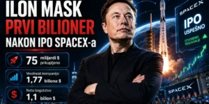 Ilon Mask postao prvi bilioner na svetu