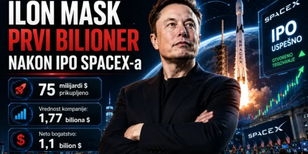 Ilon Mask postao prvi bilioner na svetu