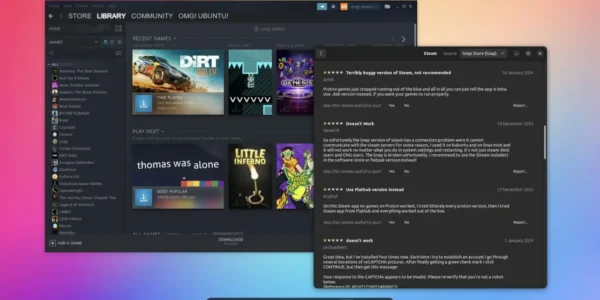 Ubuntu Arm64 Steam Snap postao stabilan
