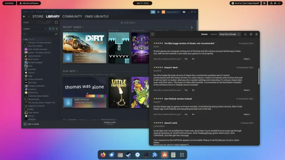 Ubuntu Arm64 Steam Snap postao stabilan 1 Ubuntu Arm64 Steam Snap postao stabilan: Gejming na Arm arhitekturi