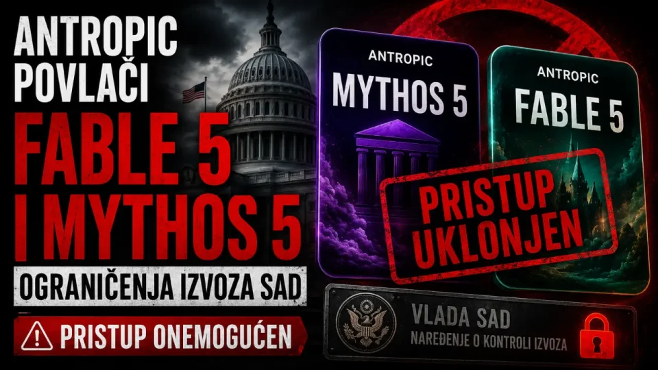 Anthropic suspenzija modela pokrenula AI debatu 1 Anthropic suspenzija modela Fable 5 i Mythos 5