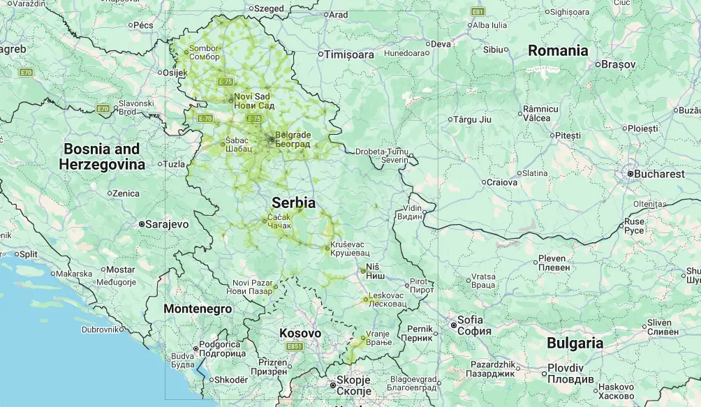 Kako uključiti 5G u Srbiji (A1, MTS, Yettel) 3 Yettel 5G mapa pokrivenosti u Srbiji 2026