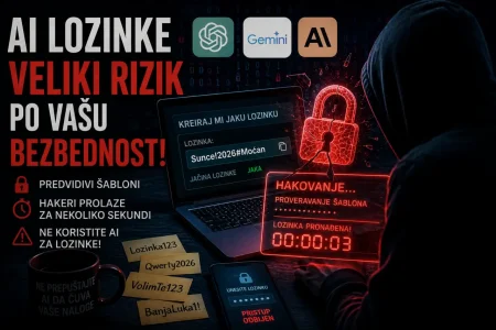 AI lozinke su lak plen za hakere