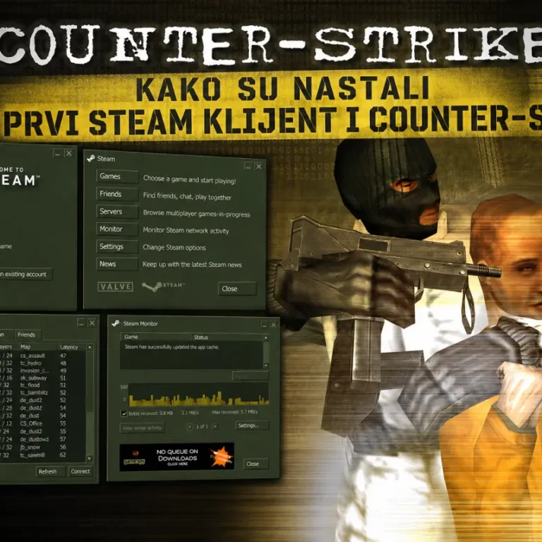 Kako je nastao Steam: Od CS-a do verzije 1.6