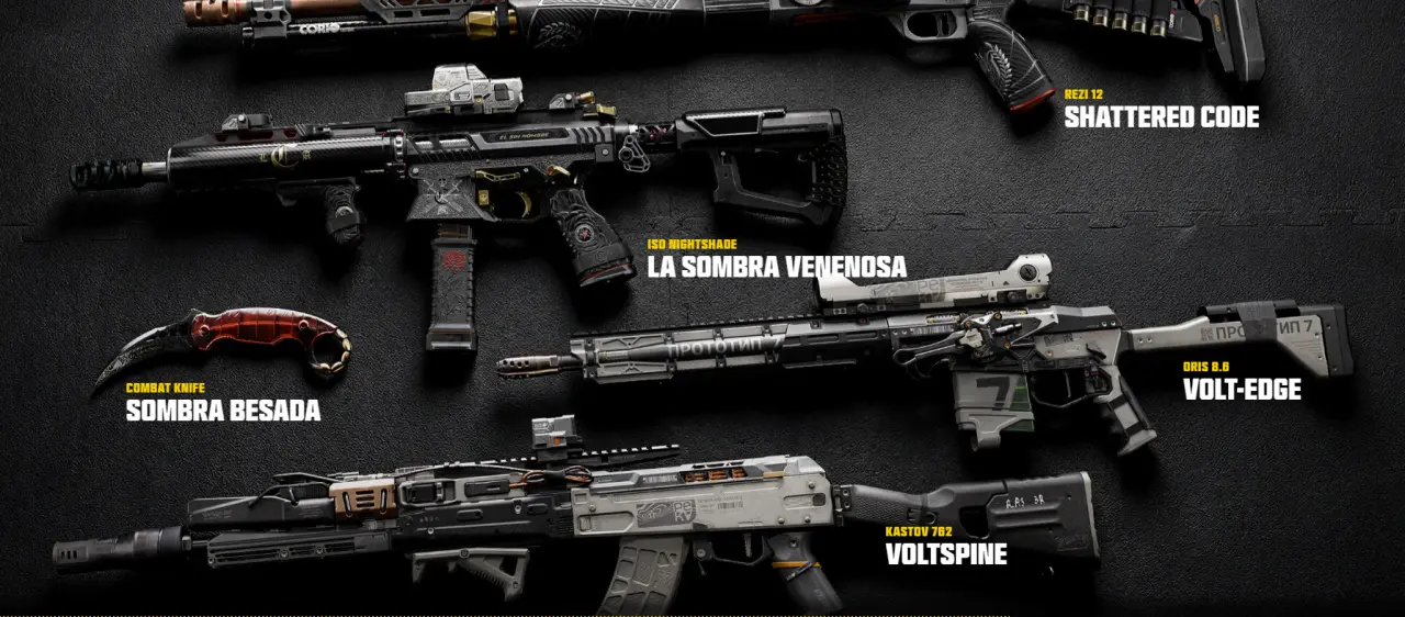 MW4 oružija Apex 