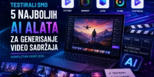Najbolji AI video generatori u 2026.