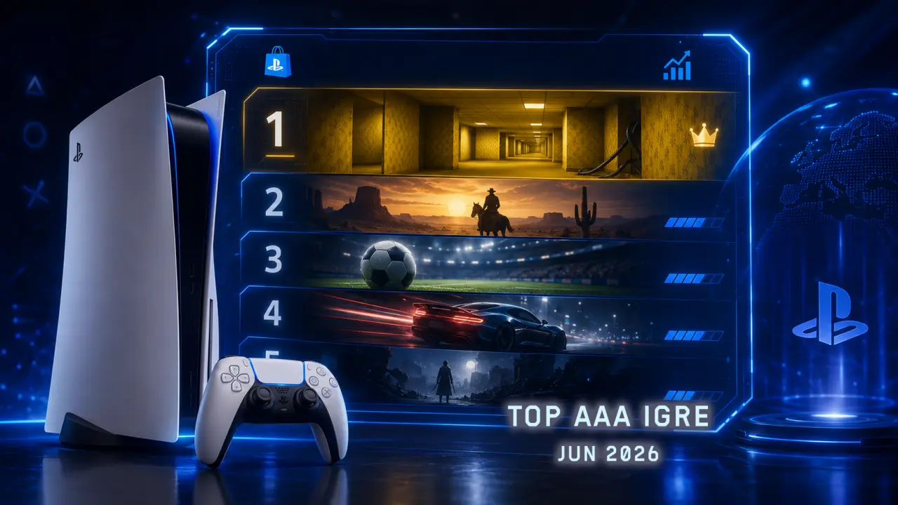 Najpopularnije PS5 igre u junu