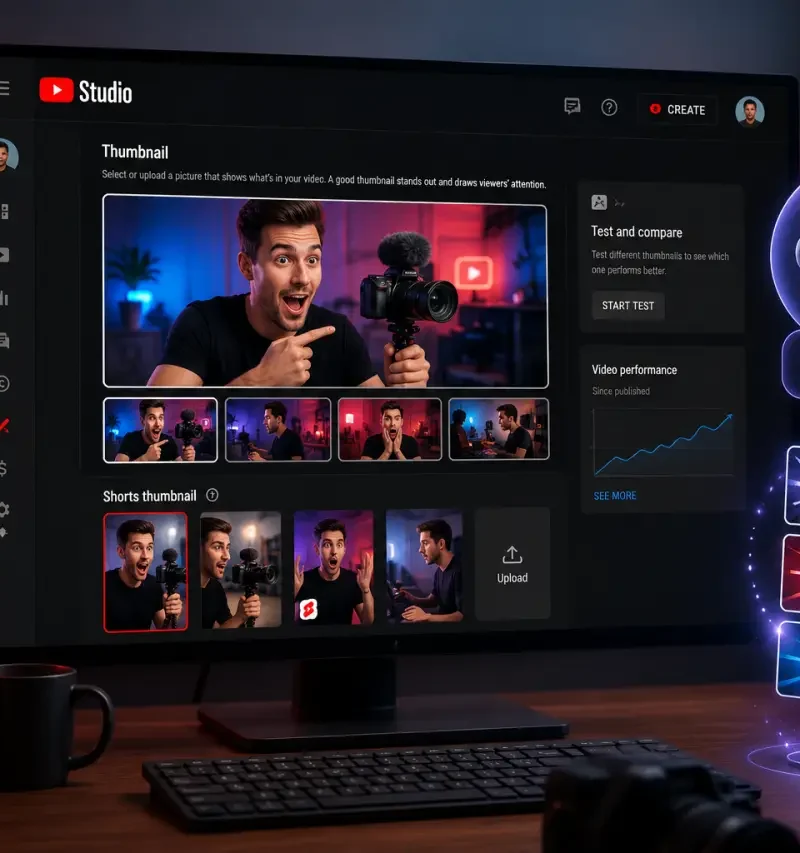 YouTube Shorts Custom Thumbnail