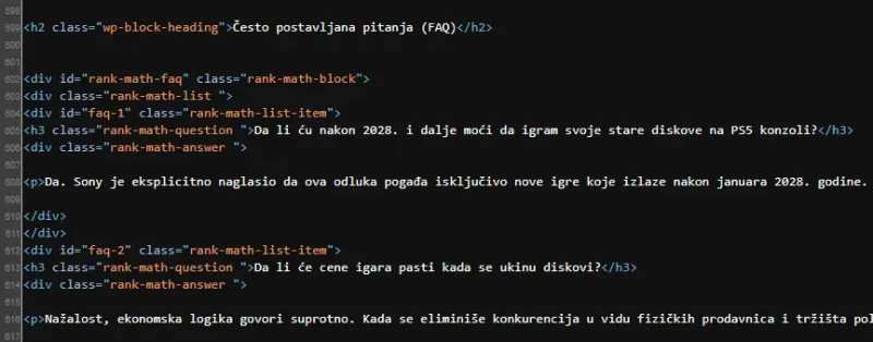 Google ukinuo vizuelne FAQ rezultate