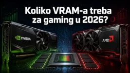 Koliko VRAM-a treba za gaming u 2026: Da li je 8 GB još dovoljno?