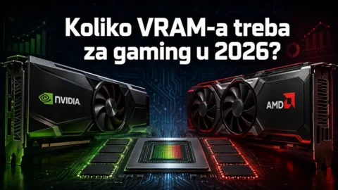 Koliko VRAM-a treba za gaming u 2026: Da li je 8 GB još dovoljno?