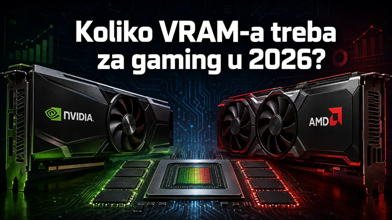 Koliko VRAM-a treba za gaming u 2026?