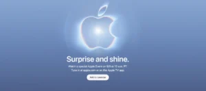 Surprise and shine Apple event