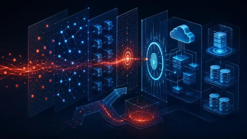 Slojevi digitalne odbrane banke zaustavljaju AI sajber napad pre pristupa podacima