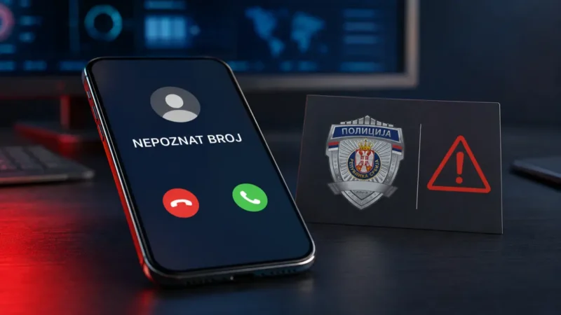 Novi talas prevara u Srbiji: MUP upozorava! 1 Kako funkcioniše ova telefonska prevara (Modus Operandi)