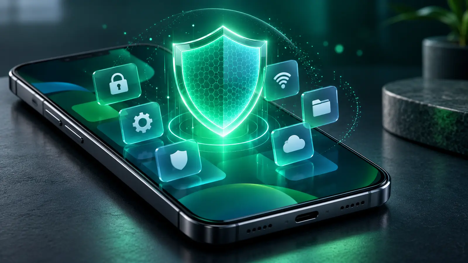Android septembarske zakrpe predstavljene bezbednosnim štitom iznad telefona