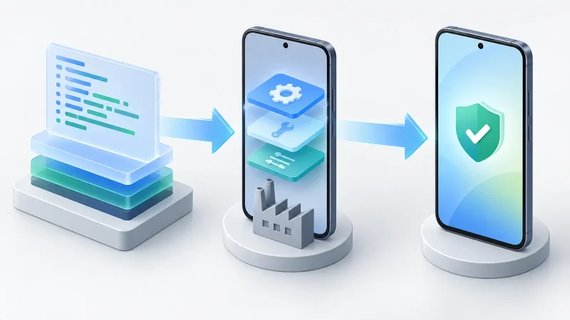 Android septembarske zakrpe prolaze od platforme preko proizvođača do telefona
