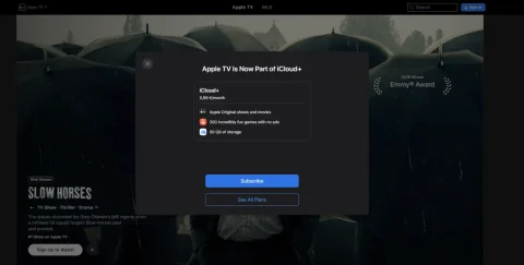 Apple TV u Srbiji prikazuje iCloud+ paket od 0,99 evra