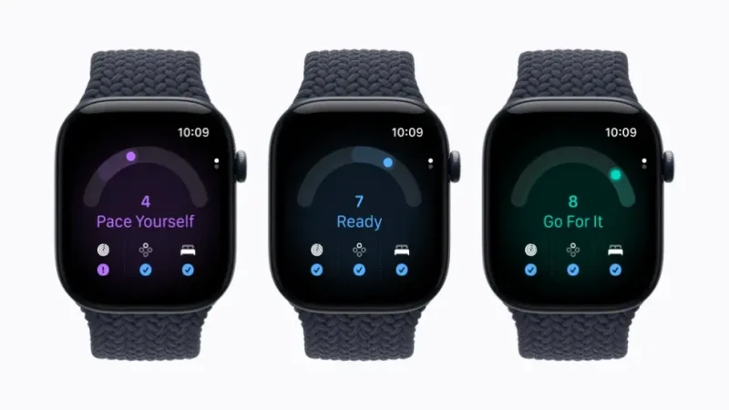 Apple Watch Series 12 prikazuje readiness rezultat za oporavak i trening