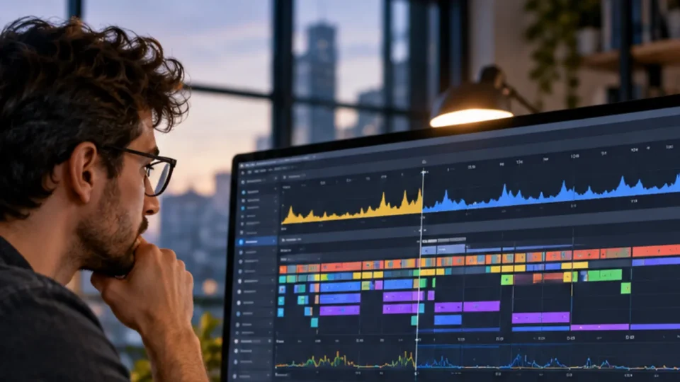 Programer analizira performanse web aplikacije