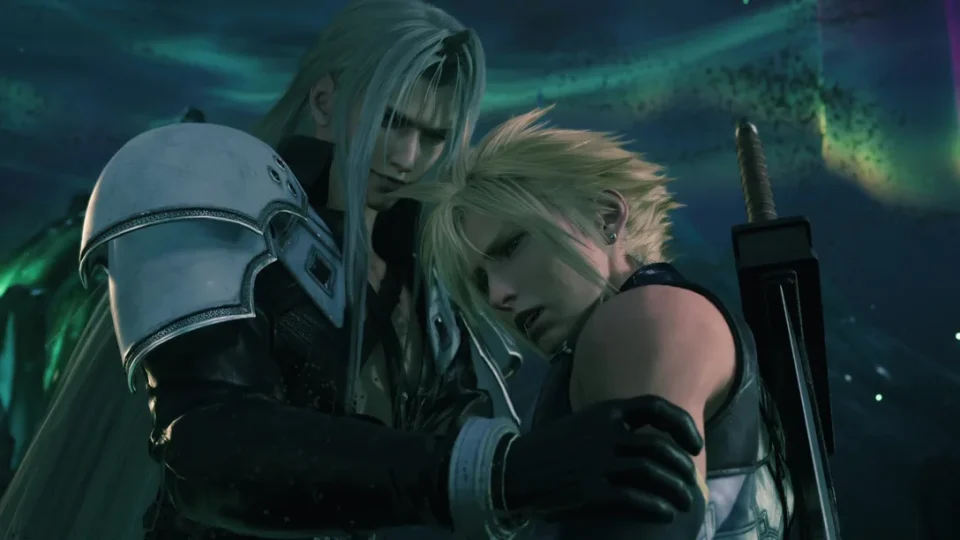Final Fantasy VII Revelation scena iz Whirlwind Maze