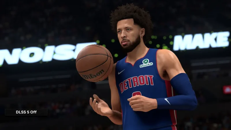 GeForce 616.64 prikaz NBA 2K27 bez DLSS 5 obrade