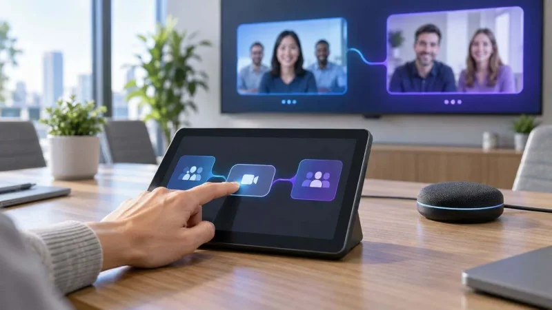 Google Meet i Microsoft Teams rade zajedno na Android salama 1 Google Meet i Microsoft Teams povezivanje preko kontrolera sale