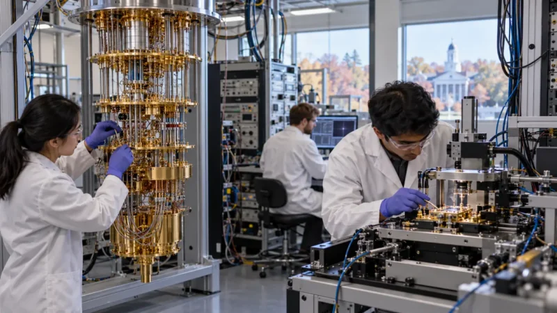 Majorana 2 ulazi u DARPA proveru 1 Majorana 2 kvantni čip u kriogenom laboratorijskom sistemu