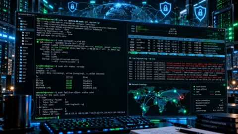 Napredne Linux komande i bezbednost u terminalu za sistemske administratore