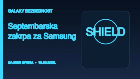 Samsung septembarska zakrpa 2026 za Galaxy telefone