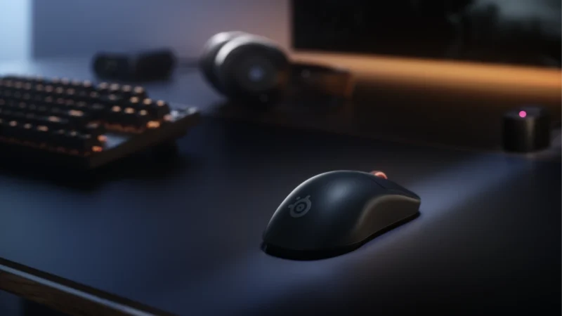 SteelSeries Sensei Pro i Rival Pro prelaze na UWB 1 SteelSeries Sensei Pro gejming miš pored tastature i slušalica