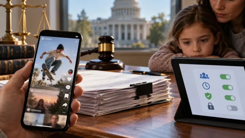 TikTok plaća nagodbu u sporu sa Alabamom 1 TikTok aplikacija i roditeljska kontrola vremena na telefonu