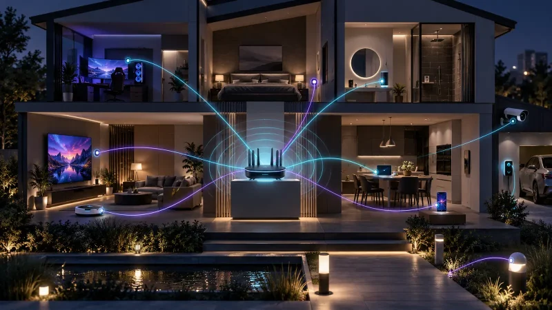 WiFi 8 ruteri povezuju uređaje u stabilnoj kućnoj mreži