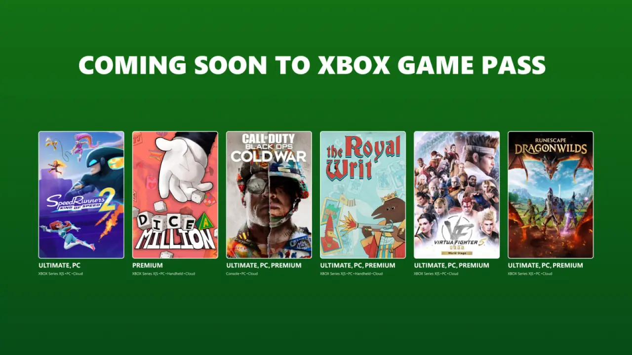 Xbox Game Pass septembar 2026