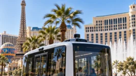 Autonomno vozilo na ulici Las Vegasa