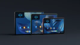 Amazon Alexa tablets with Google Play shown in three sizes