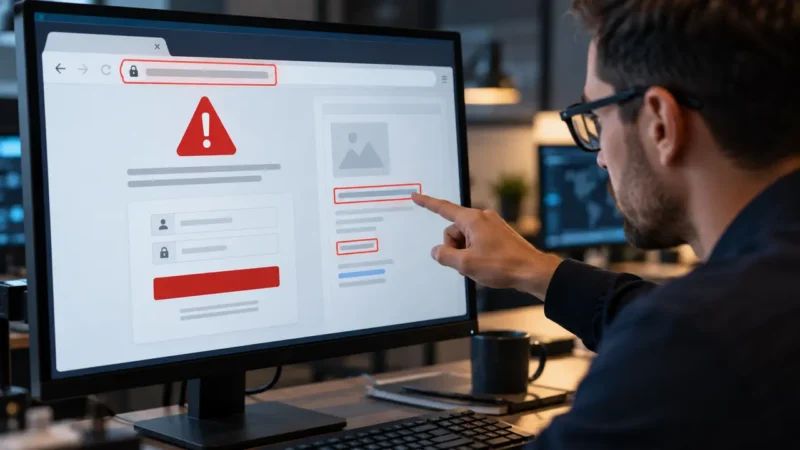 Chrome suspicious site warnings under analysis