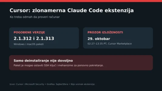Zlonamerna Claude Code ekstenzija ostavljala SSH pristup