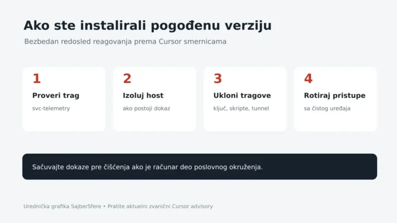 Zlonamerna Claude Code ekstenzija koraci provere i sanacije
