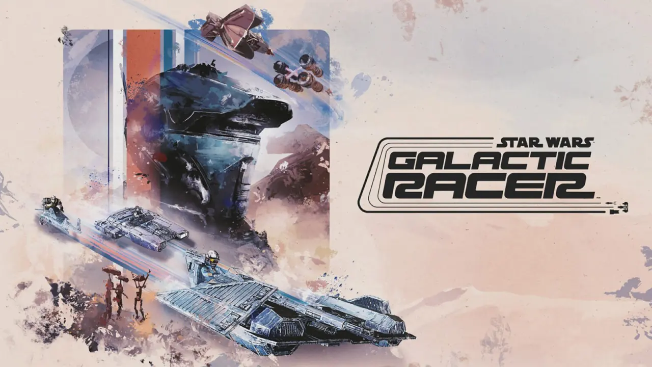 Star Wars Galactic Racer sudari menjaju trku