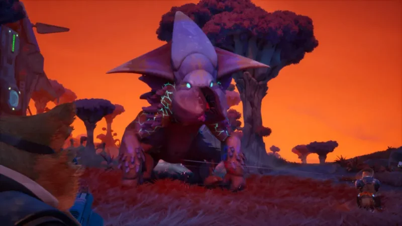 GRAVHOUNDS izlazak na Xbox i PC: ljubičasti vanzemaljski protivnik na crvenoj planeti