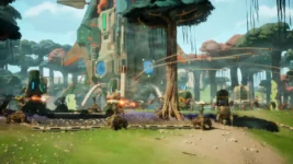 GRAVHOUNDS na Xbox i PC: automatske kupole brane bazu na zelenoj planeti