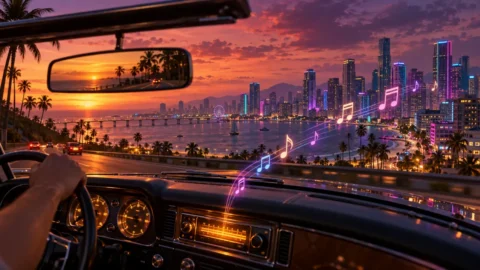 GTA VI radio stanice u otvorenom svetu Leonide predstavljene originalnom ilustracijom