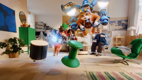 IKEA Xbox YXSTABY kolekcija nameštaja i dodataka u dnevnoj sobi