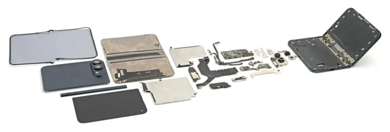 Raspored komponenti tokom iPhone Duo popravke