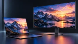 Laptop i monitor sa narednom generacijom OLED panela