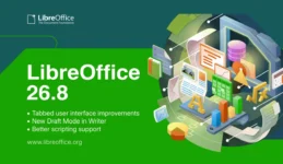 LibreOffice 26.8 otvoren u više aplikacija na različitim operativnim sistemima