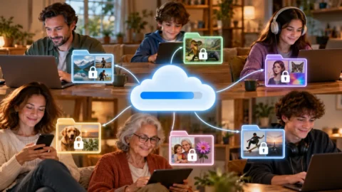 Microsoft 365 Family deljeni prostor od 2 TB uz privatne fajlove članova