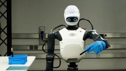 NVIDIA Agile ONE SN robot u razvojnoj laboratoriji
