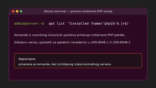 php2shell Ubuntu zakrpa: servere ažurirajte odmah